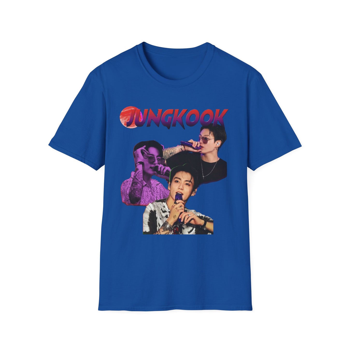 Jungkook Shirt BTS Collage Tee, Kpop Graphic T Shirt, Jungkook Fan Shirt, BTS Tour 2026 Merch, Kpop Streetwear Tee, Unisex Softstyle Gift