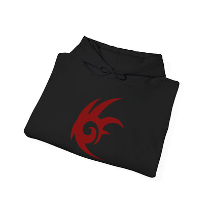 Shadow The Hedgehog Logo Hoodie, Sonic Inspired Minimalist Gamer Sweatshirt, Unisex Heavy Blend Pullover Streetwear Gift, Sonic Hoodie Gift