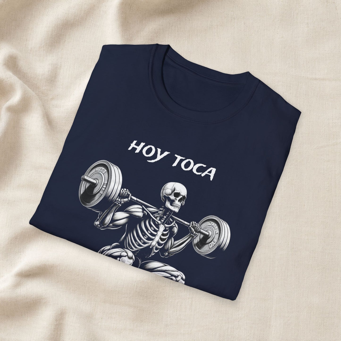 Hoy Toca Pierna Shirt | Funny Spanish Leg Day Gym Tee shirt for leg day shirt season - versatile wardrobe staple