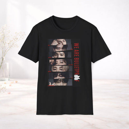 BTS Shirt We Are Bulletproof, Bts Members Graphic Tee, Kpop Tour Merch, Bts Arirang Tour Shirt, Army Gift,BTS World Tour AriRang