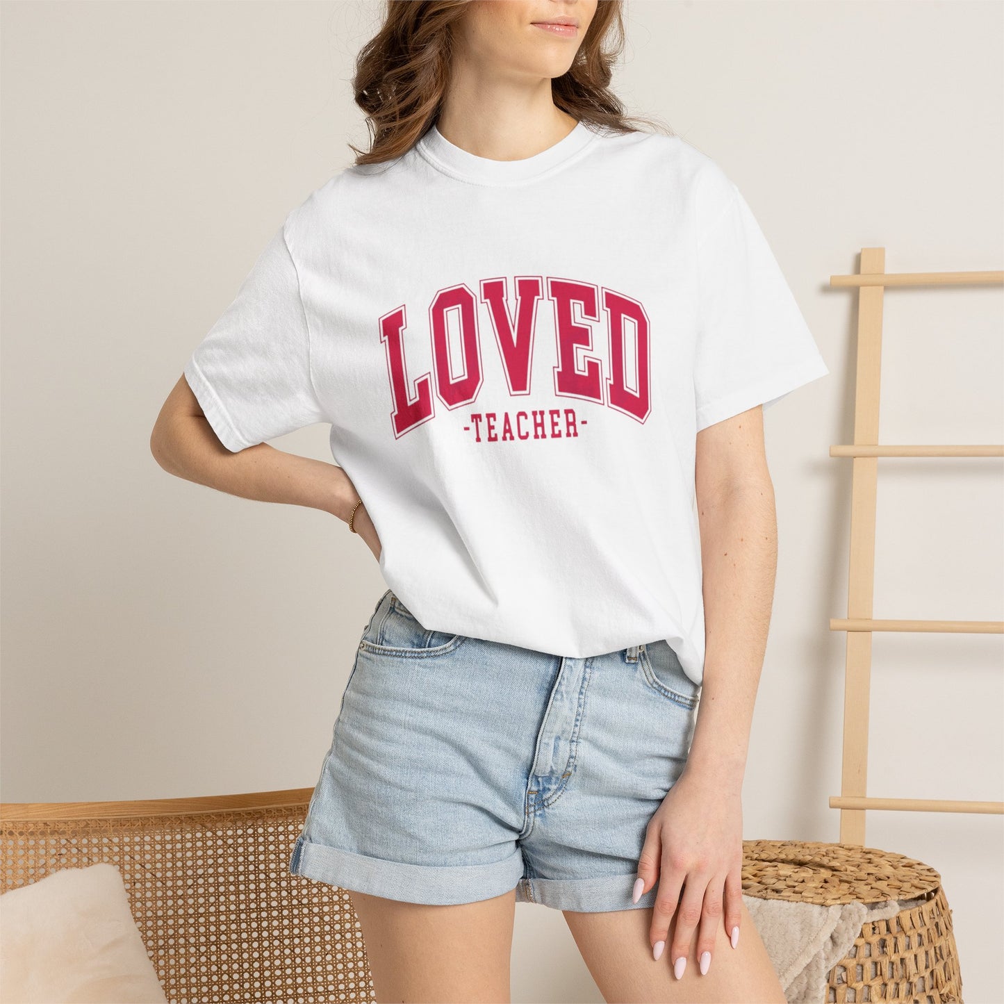 Loved Teacher Shirt | Comfort Colors Teacher Tee