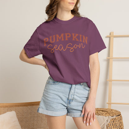Premium quality Pumpkin Season Shirt, Fall Aesthetic Tee, Pumpkin Patch Outfit, Cozy Autumn Shirt, Cute Fall Festival Tee