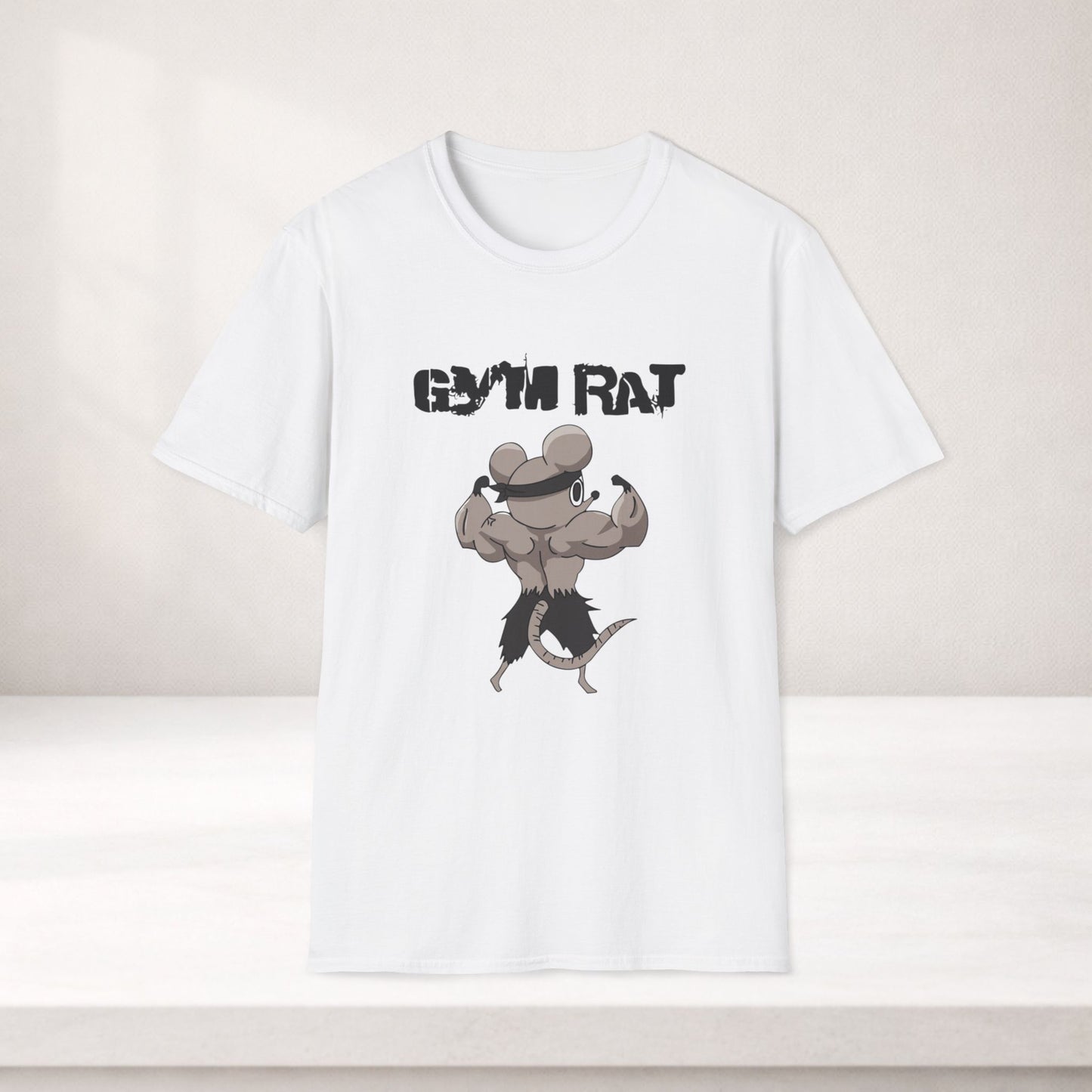 Gym Rat Shirt Funny Workout Shirt Gym Lover Tee Fitness Motivation Shirt Bodybuilding Shirt Gym Humor Tee Gift for Gym Lover Gym Rat T-Shirt