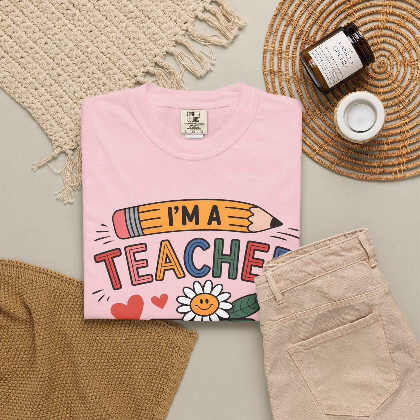 I’m A Teacher What’s Your Superpower Comfort Colors Shirt