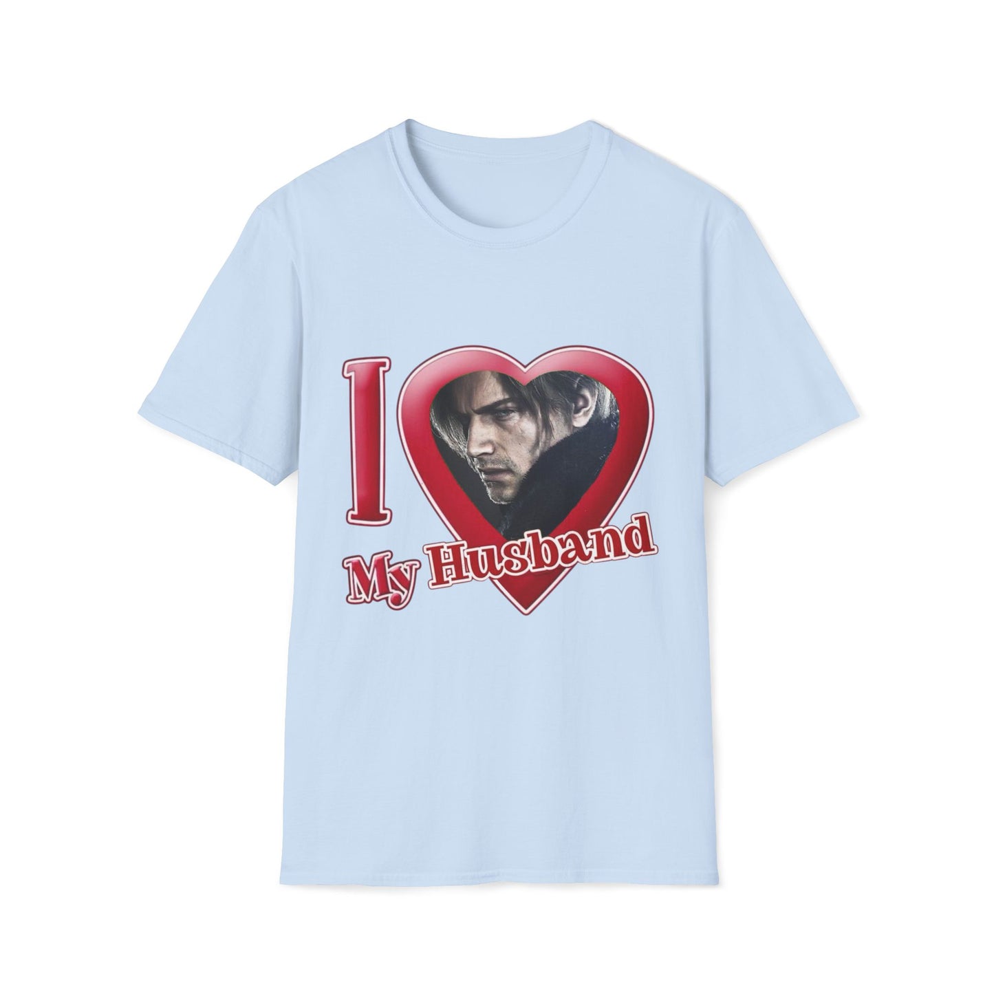 Leon Kennedy I Love My Husband Shirt Resident Evil Tee Gamer Shirt Funny Horror Game Shirt Leon S Kennedy Graphic Tee Gift for Him Her