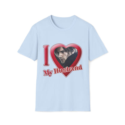 Leon Kennedy I Love My Husband Shirt Resident Evil Tee Gamer Shirt Funny Horror Game Shirt Leon S Kennedy Graphic Tee Gift for Him Her