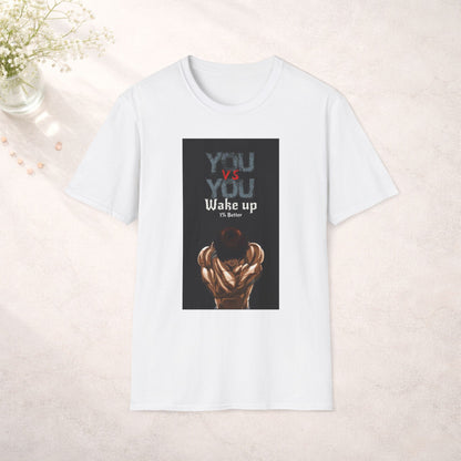 You Vs You Shirt Motivational Gym Shirt Self Improvement Tee Fitness Motivation Shirt Discipline Mindset Shirt Workout Motivation Tee