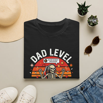 Dad Level Unlocked Shirt | Funny Gamer Dad Tee