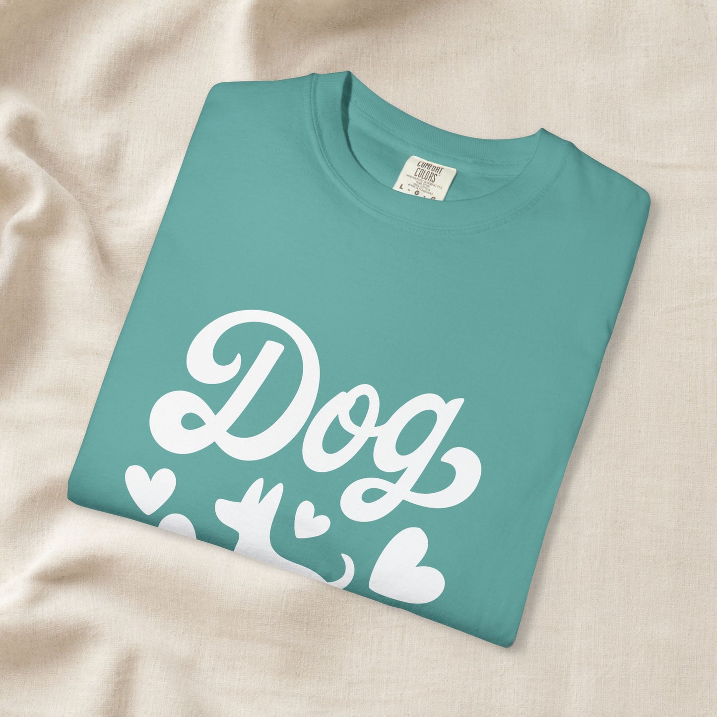 Dog Mama Shirt Comfort Colors 1717, Cute Dog Mom Tee, Pet Lover Gift Shirt, Fur Mama T Shirt, Dog Owner Gift, Puppy Mom
