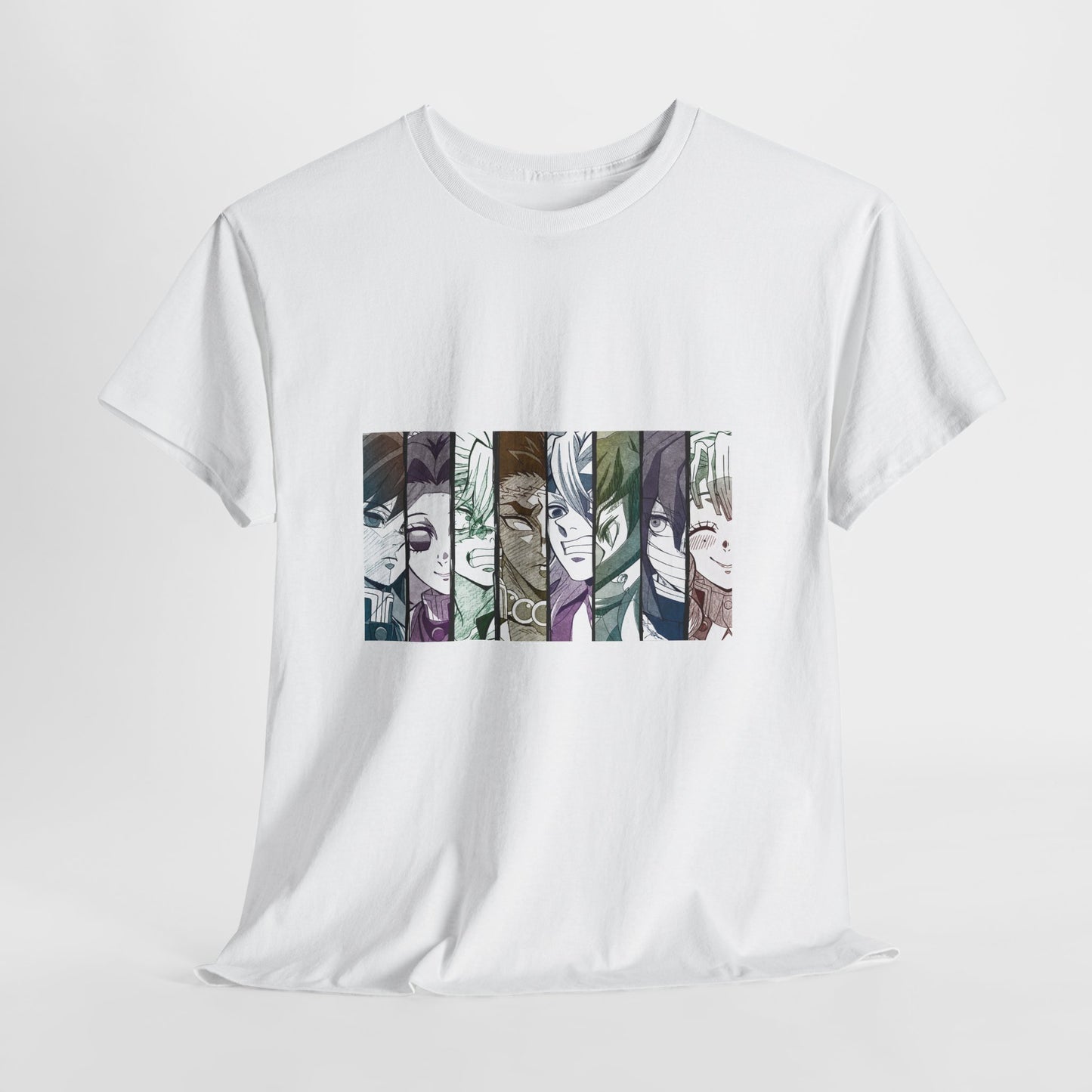 Demon Slayer Hashira T-Shirt - Anime-Inspired Tee for Fans, Casual Wear, Gifts, Conventions, Everyday Style, Manga Apparel, Street Wear