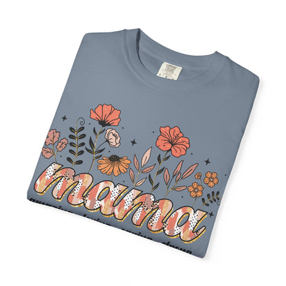 Floral Mama Comfort Colors Shirt | Trendy Mother’s Day Gift