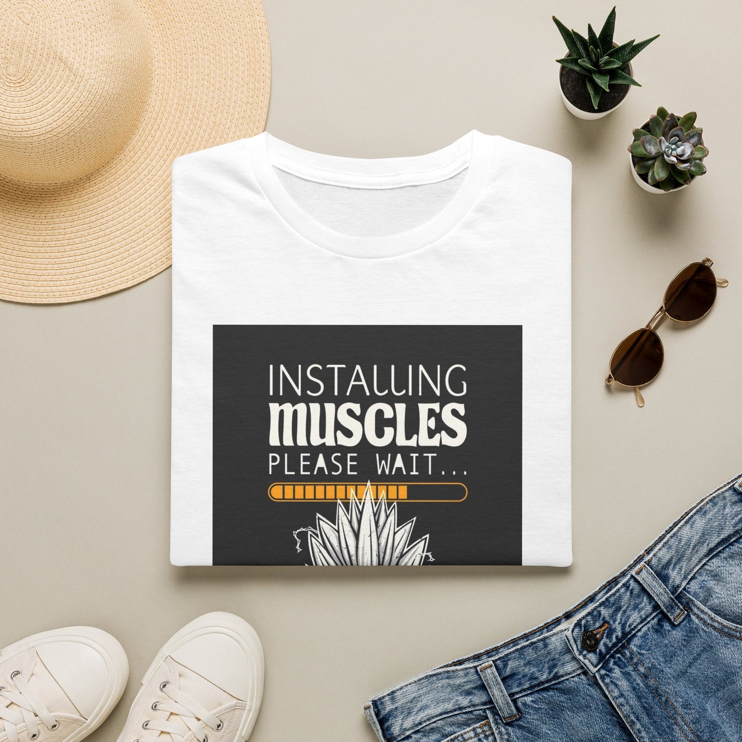 Anime Gym Shirt Installing Muscles Tee Saiyan Workout Shirt Anime Fitness Shirt Dragon Ball Inspired Gym Shirt Funny Gym Tee