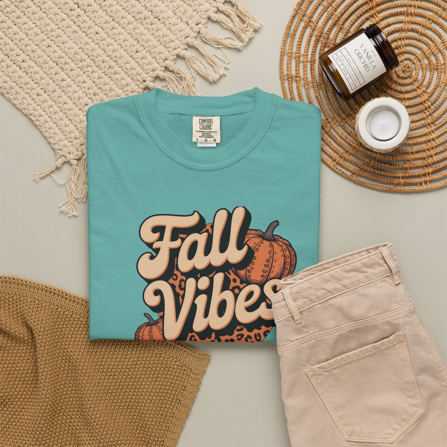 Comfortable unisex Pumpkin Fall Shirt, Autumn Comfort Colors Tee, Cute Fall Season Shirt, Pumpkin Patch Shirt, Thanksgiving