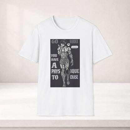 Go Harder Gym Baki Shirt Workout Motivation Tee Bodybuilding Shirt Discipline Fitness Shirt Gym Motivation Clothing Hardcore Gym Tee