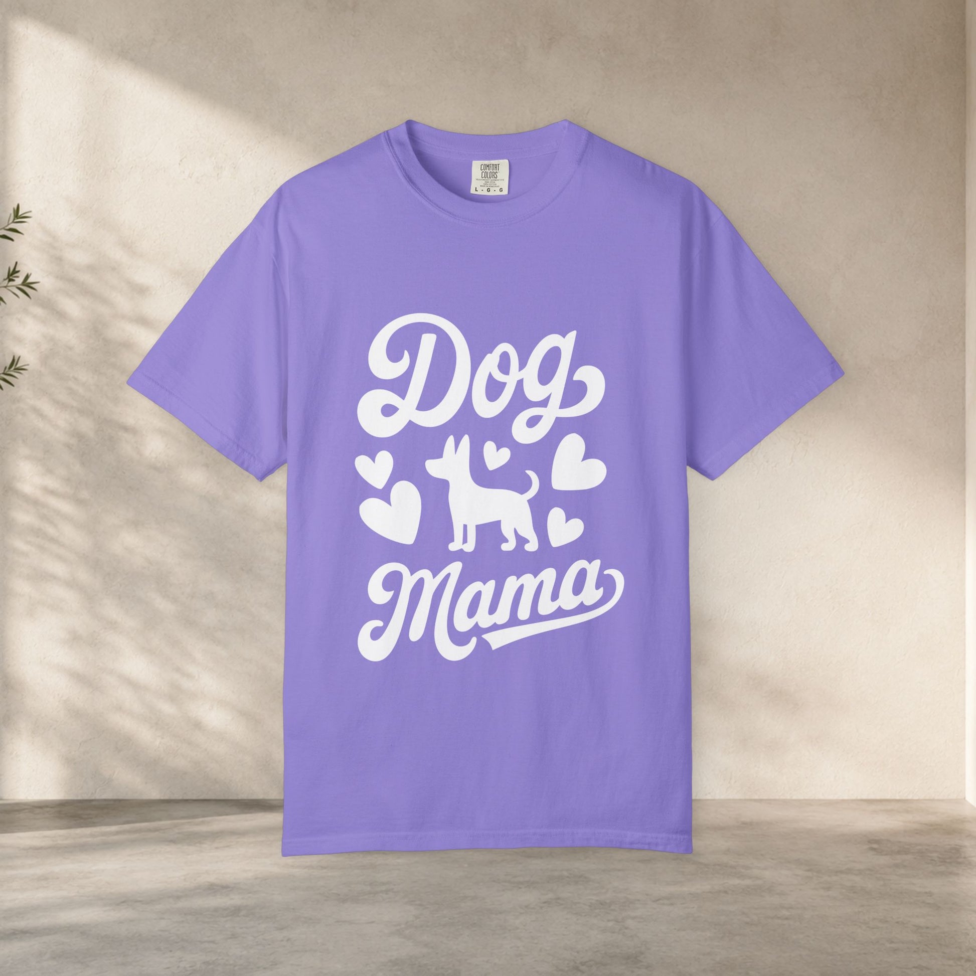 Comfortable unisex Dog Mama Shirt Comfort Colors 1717, Cute Dog Mom Tee, Pet Lover Gift Shirt, Fur Mama T Shirt, Dog Owner