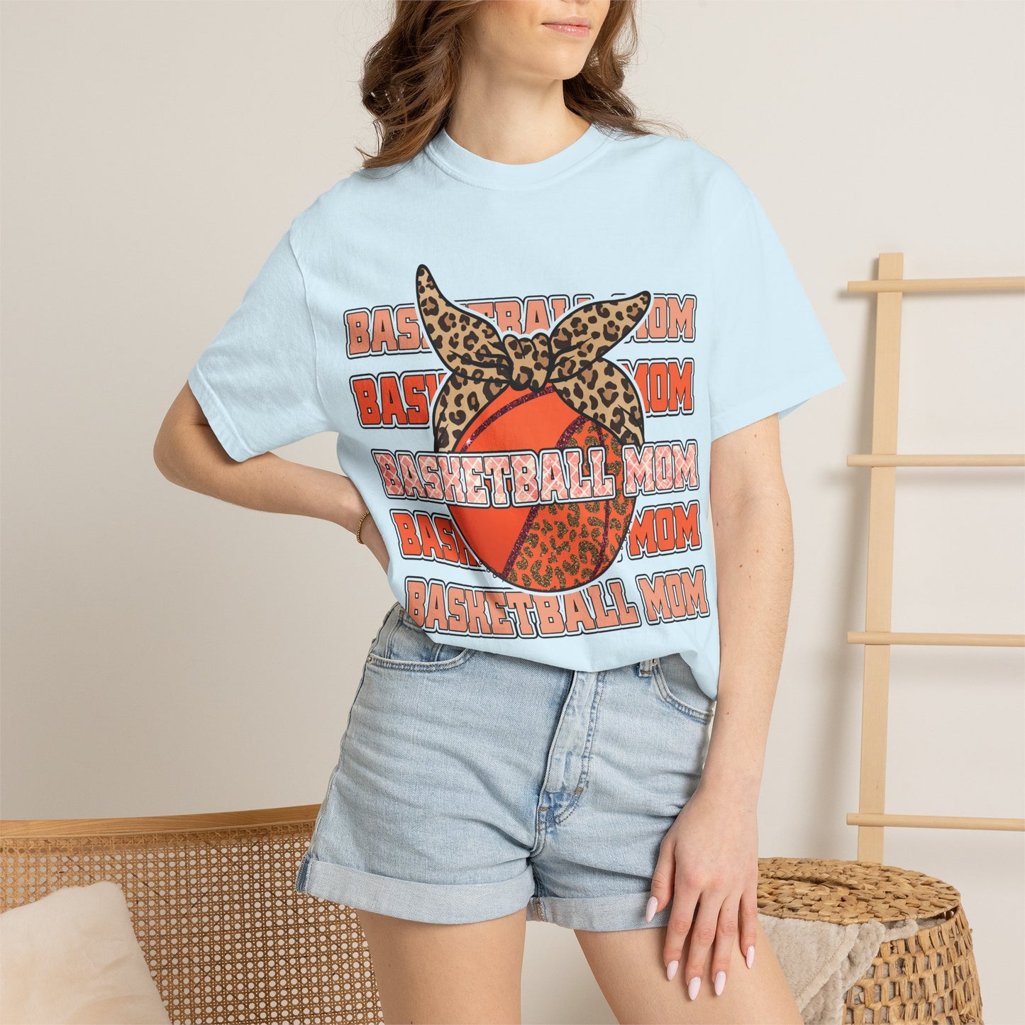 Basketball Mom Comfort Colors Shirt | Trendy Game Day Mom Tee