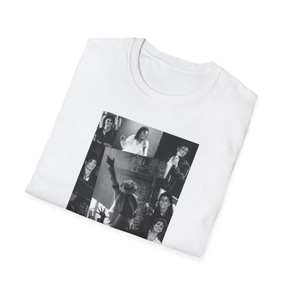 Michael Jackson Collage Shirt Vintage King Of Pop Tee Retro Music Graphic T Shirt 80s Pop Icon Fan Gift MJ Aesthetic Streetwear Tee