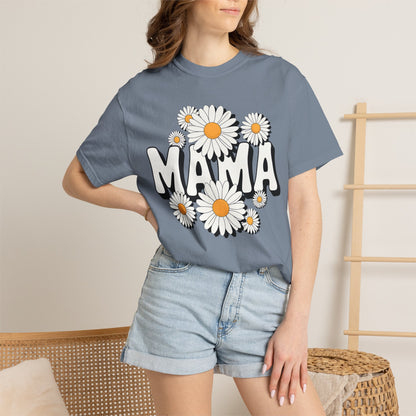 Mama Daisy Flower Shirt | Cute Floral Mom Tee