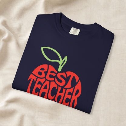 Best Teacher Ever Shirt | Apple Teacher Graphic Tee