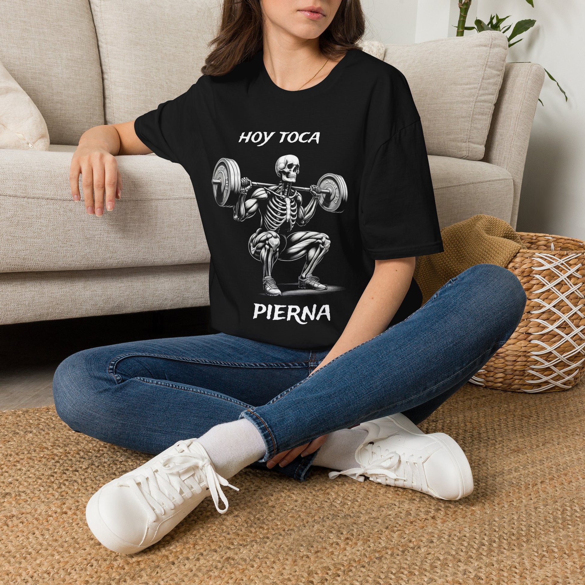 Hoy Toca Pierna Shirt | Funny Spanish Leg Day Gym Tee t-shirt for gym humor shirt enthusiasts - must-have collector pick