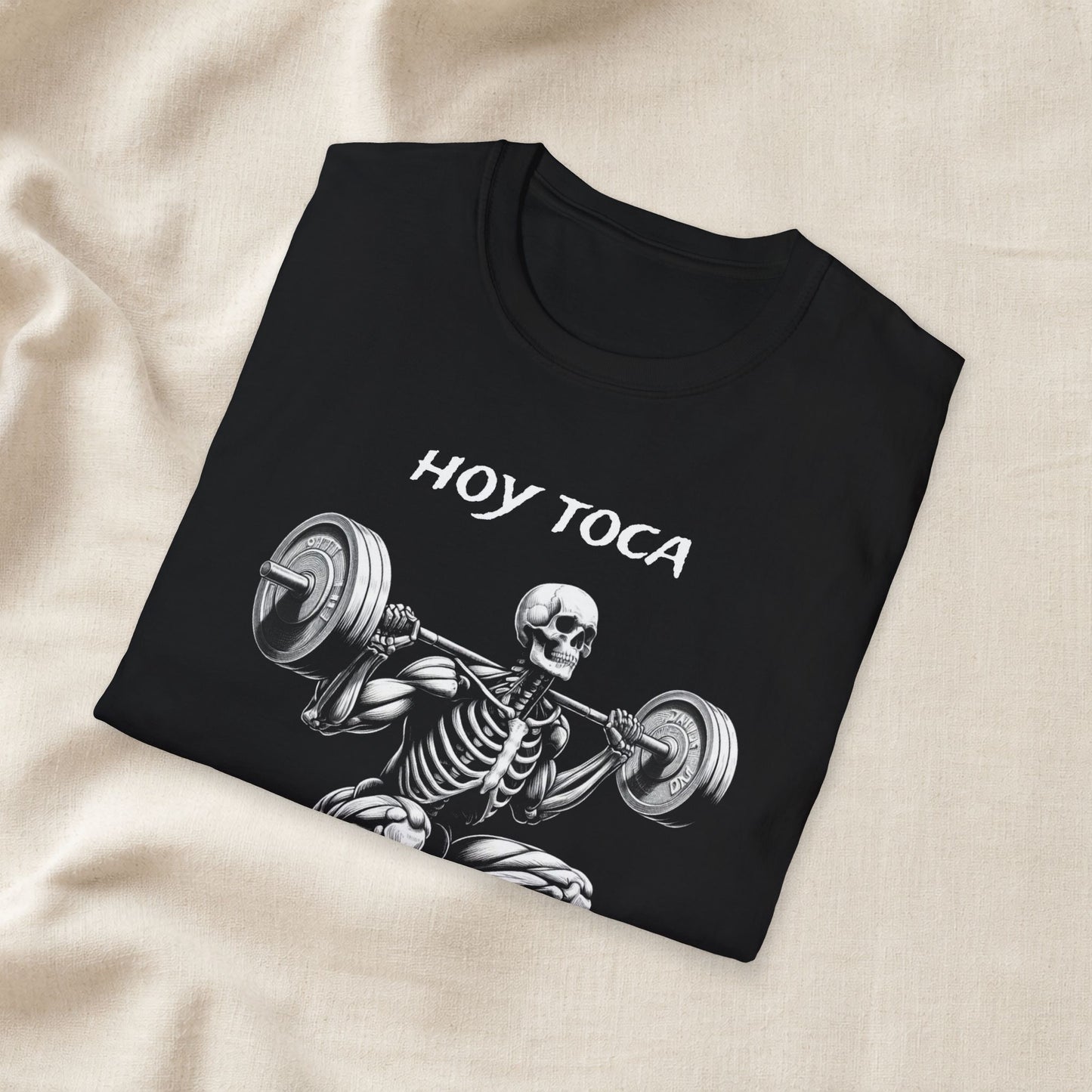 Premium quality Hoy Toca Pierna Shirt | Funny Spanish Leg Day Gym Tee shirt - soft comfortable funny gym shirt essential
