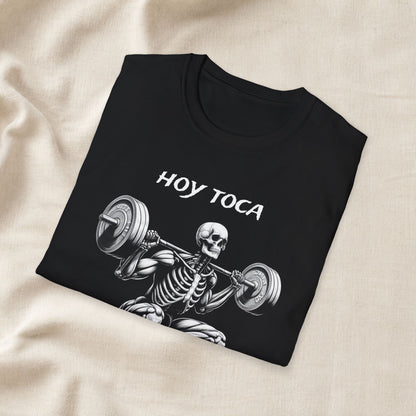 Premium quality Hoy Toca Pierna Shirt | Funny Spanish Leg Day Gym Tee shirt - soft comfortable funny gym shirt essential