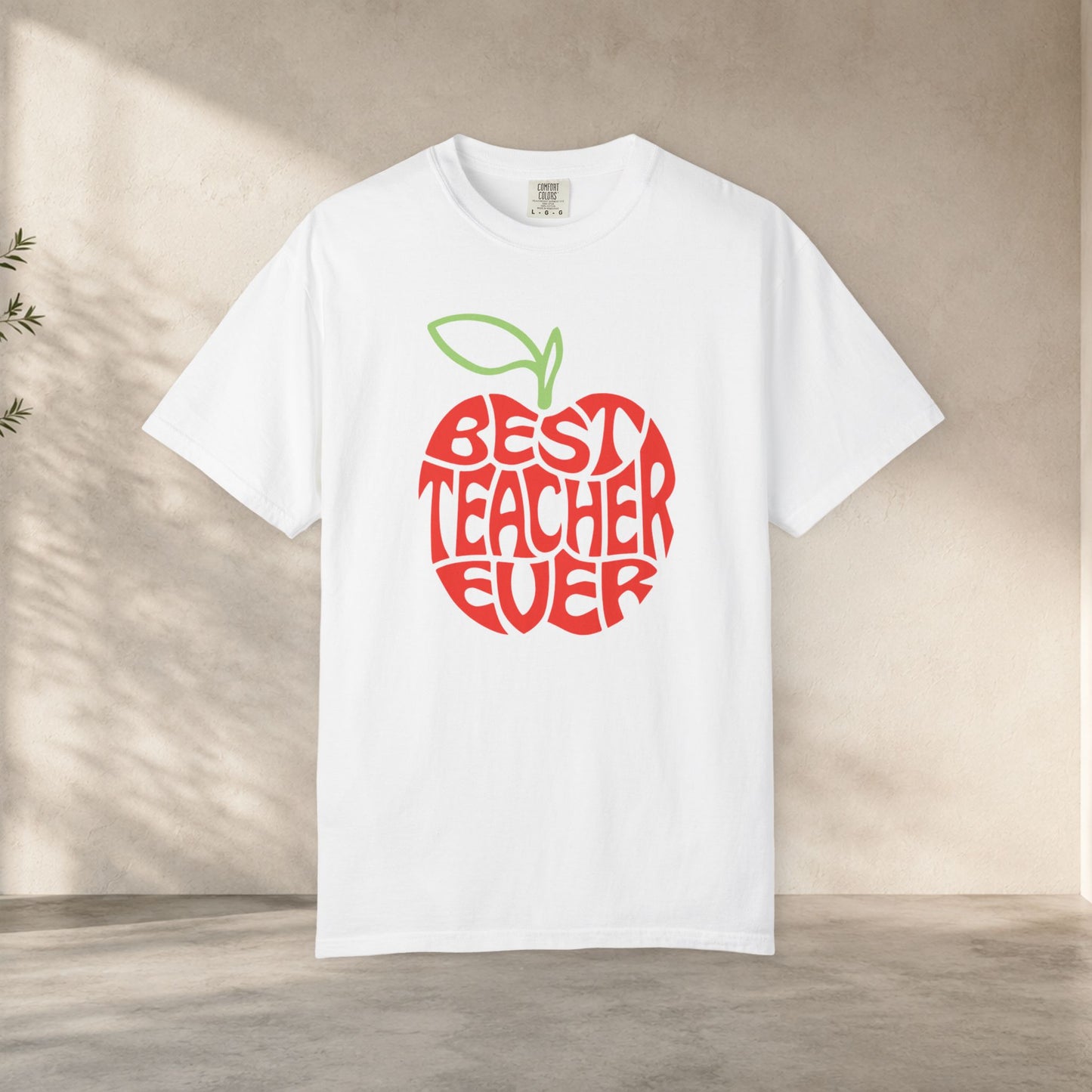 Best Teacher Ever Shirt | Apple Teacher Graphic Tee