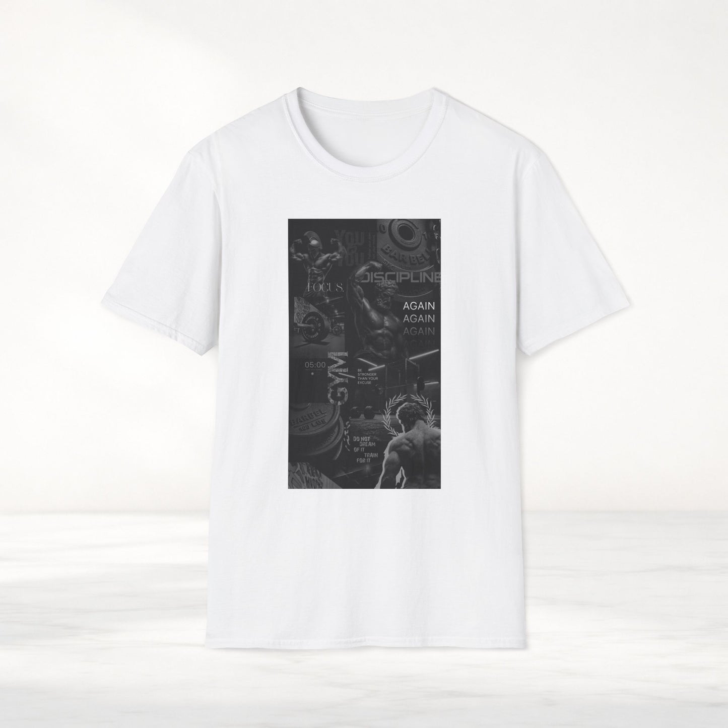 Gym Aesthetic Shirt Streetwear Fitness Tee Bodybuilding Collage Shirt Dark Gym Shirt Fitness Lifestyle Clothing Streetwear Gym Tee