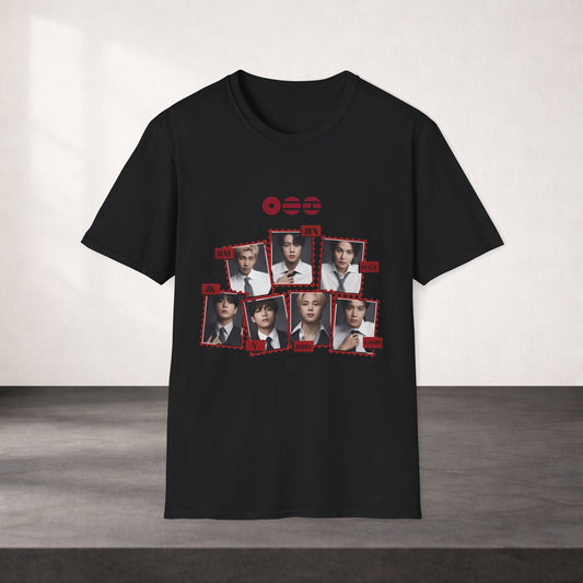 BTS Members Shirt Kpop Graphic Tee, Jungkook V Jimin Suga RM Jin Jhope Shirt, Bts Tour Arirang Merch, Army Gift, Kpop Tour Outfit Idea