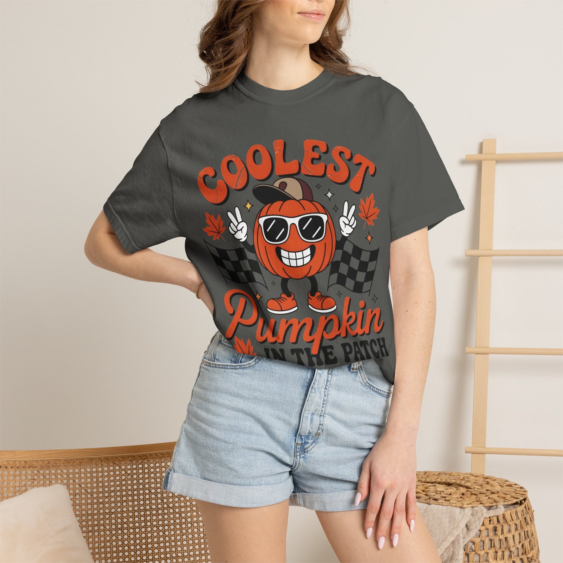 cozy fall outfit aesthetic Coolest Pumpkin In The Patch Shirt, Pumpkin Patch Shirt, Halloween Pumpkin Shirt, Cute Autumn