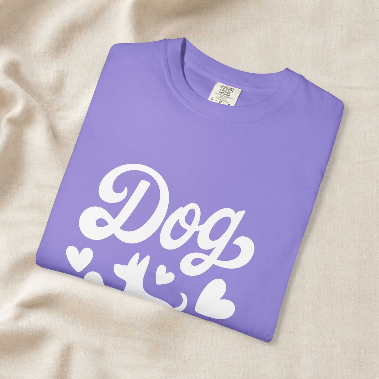 Dog Mama Shirt Comfort Colors 1717, Cute Dog Mom Tee, Pet Lover Gift Shirt, Fur Mama T Shirt, Dog Owner Gift, Puppy Mom