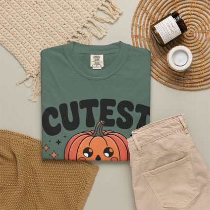 Comfortable unisex Cutest Pumpkin In The Patch Shirt, Pumpkin Patch Family Outfit, Cute Halloween Shirt, Fall Festival Tee