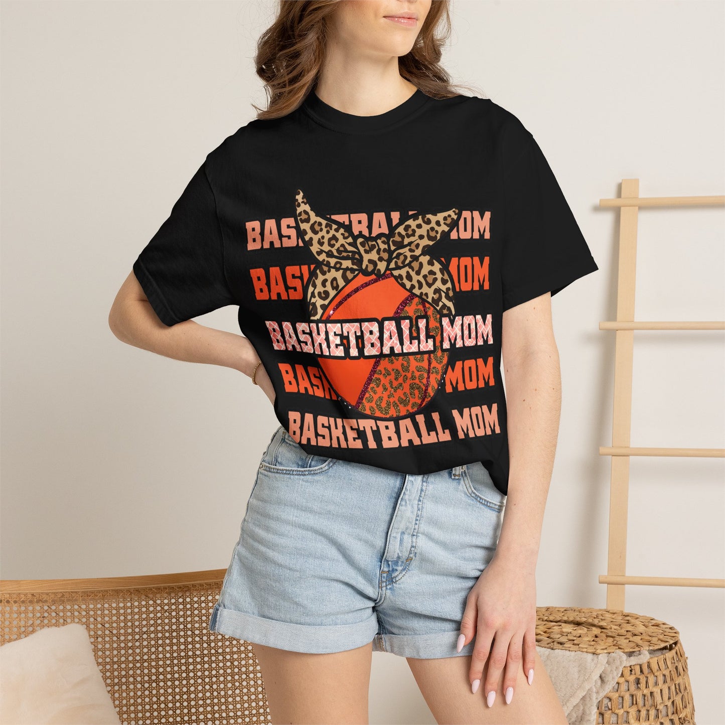 Basketball Mom Comfort Colors Shirt | Trendy Game Day Mom Tee