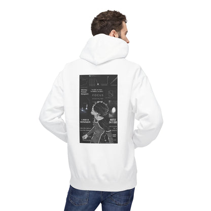 Discipline Hoodie Motivation Sweatshirt Focus Hustle Mindset Hoodie Dark Aesthetic Gym Hoodie Streetwear Self Improvement Clothing