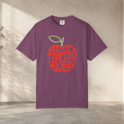 Best Teacher Ever Shirt | Apple Teacher Graphic Tee