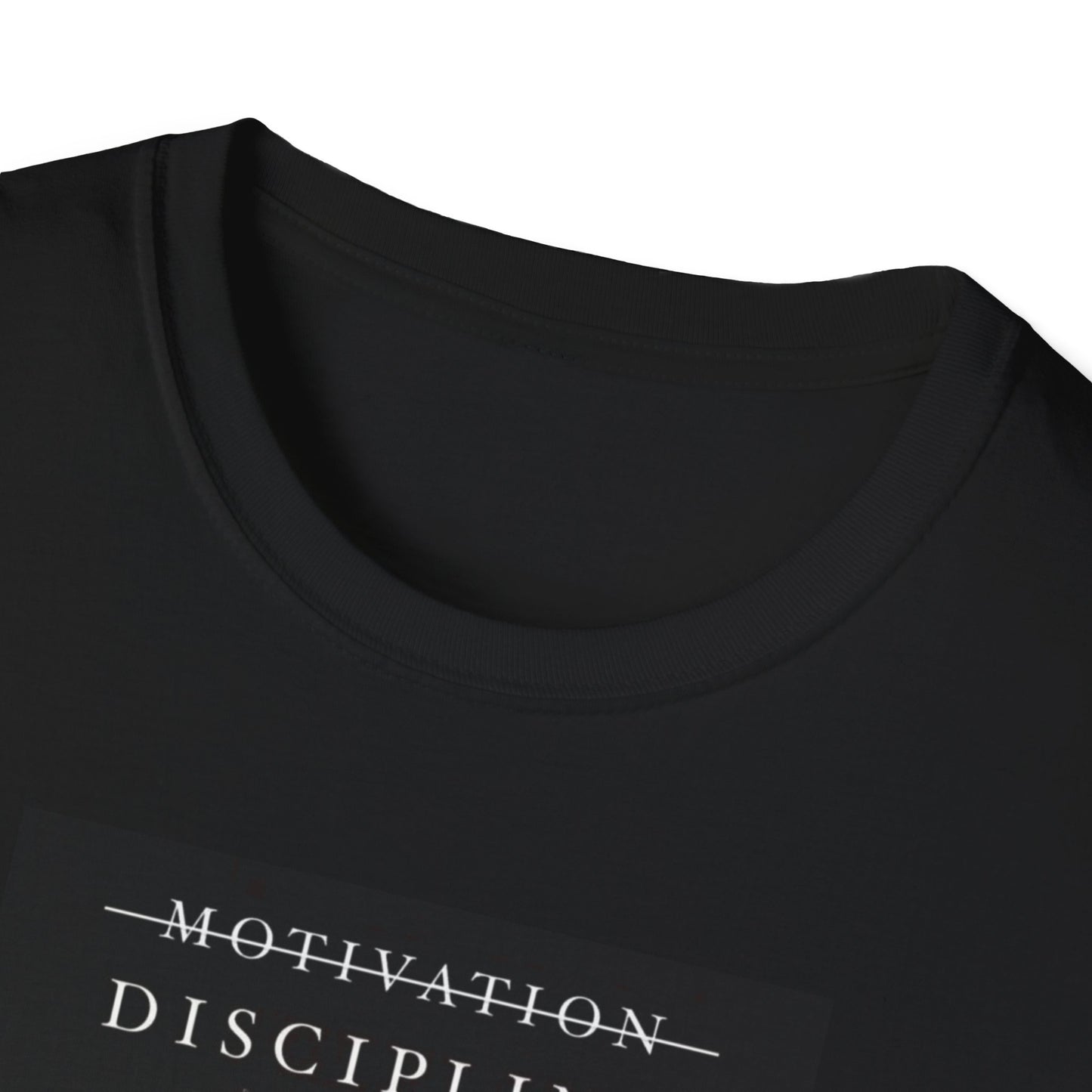 Anime Motivation Discipline Shirt, Manga Gym Workout Tee, Aesthetic Black White Anime Graphic Tee, Fitness Mindset Shirt, Streetwear Tee