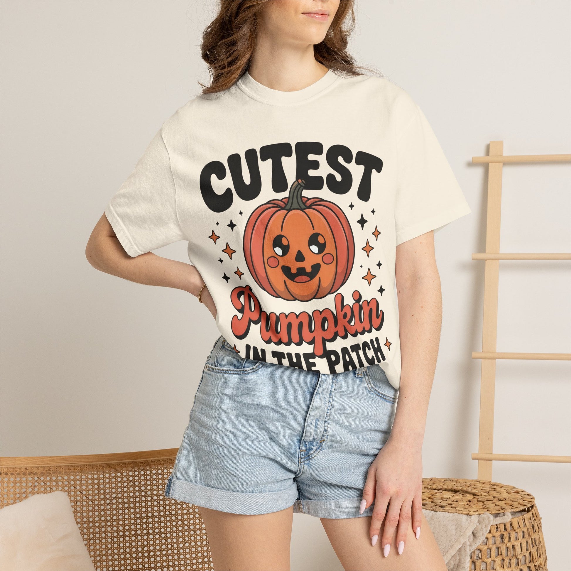 Comfortable unisex Cutest Pumpkin In The Patch Shirt, Pumpkin Patch Family Outfit, Cute Halloween Shirt, Fall Festival Tee