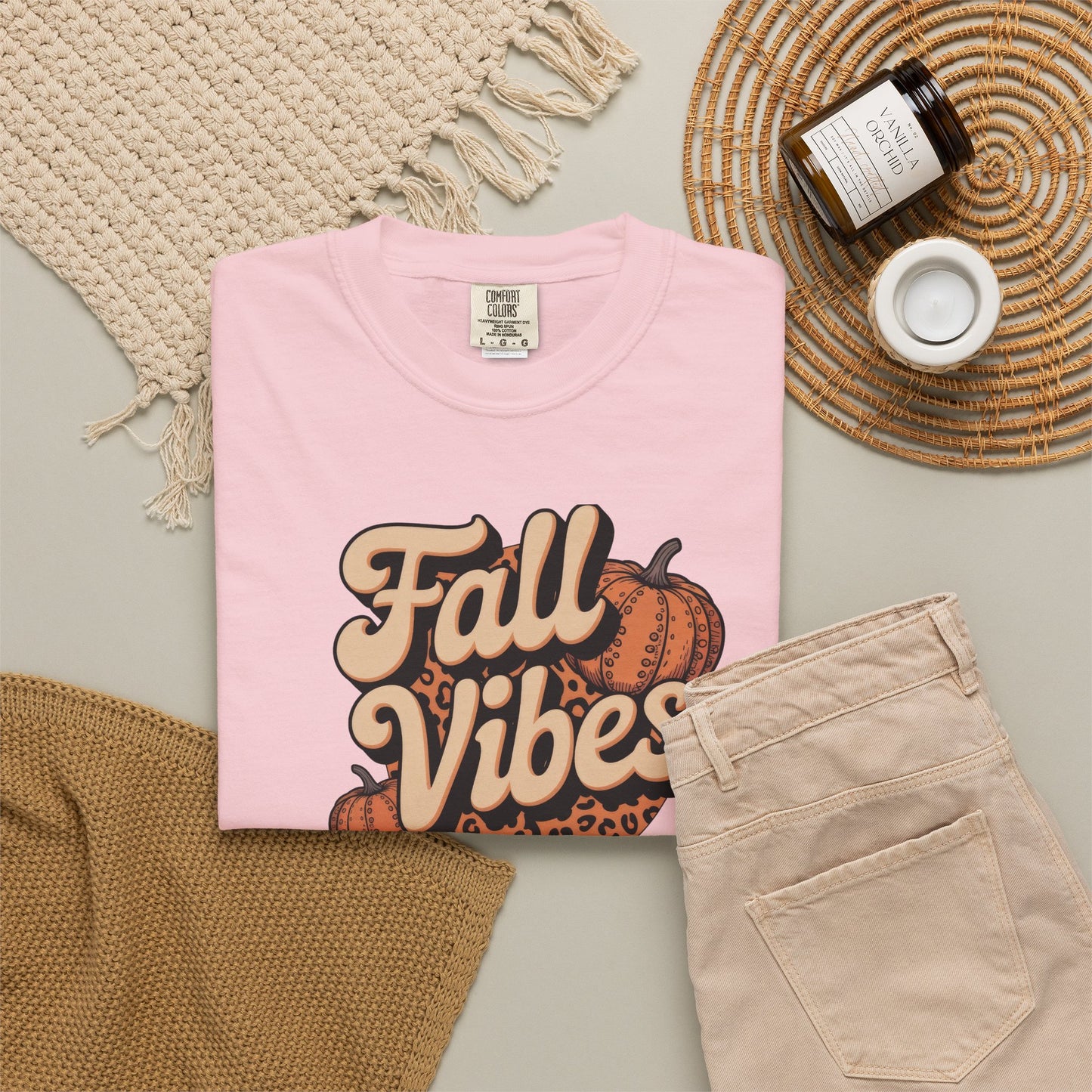 Comfortable unisex Pumpkin Fall Shirt, Autumn Comfort Colors Tee, Cute Fall Season Shirt, Pumpkin Patch Shirt, Thanksgiving