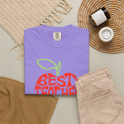 Best Teacher Ever Shirt | Apple Teacher Graphic Tee