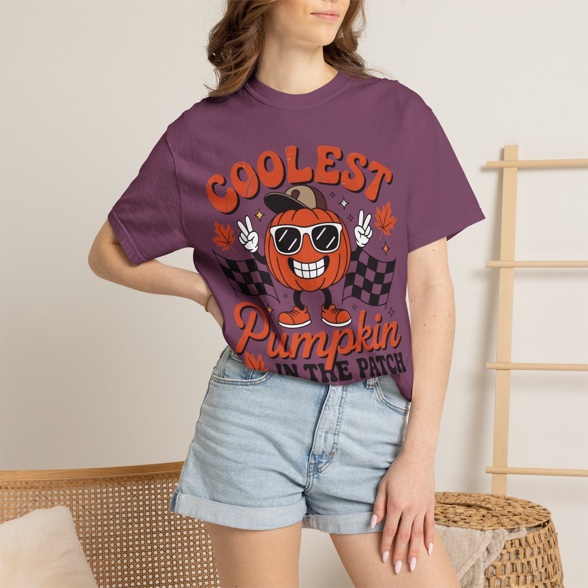 Coolest Pumpkin In The Patch Shirt, Pumpkin Patch Shirt, Halloween Pumpkin Shirt, Cute Autumn Shirt, Comfort Colors 1717