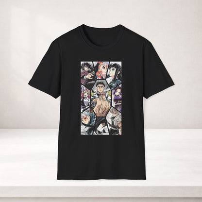 Demon Slayer Hashira T Shirt Anime Pillars Graphic Tee  Kimetsu No Yaiba Hashira Shirt  Japanese Anime Streetwear Tee Gift for Anime Fans