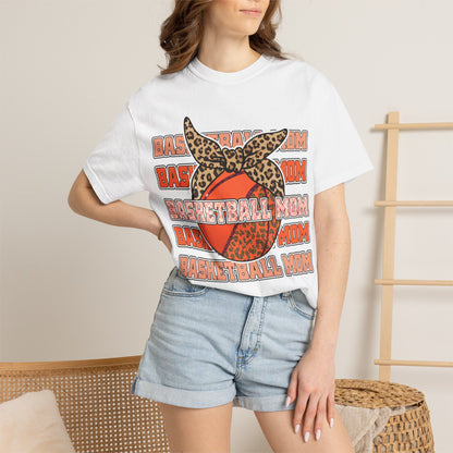 Basketball Mom Comfort Colors Shirt | Trendy Game Day Mom Tee