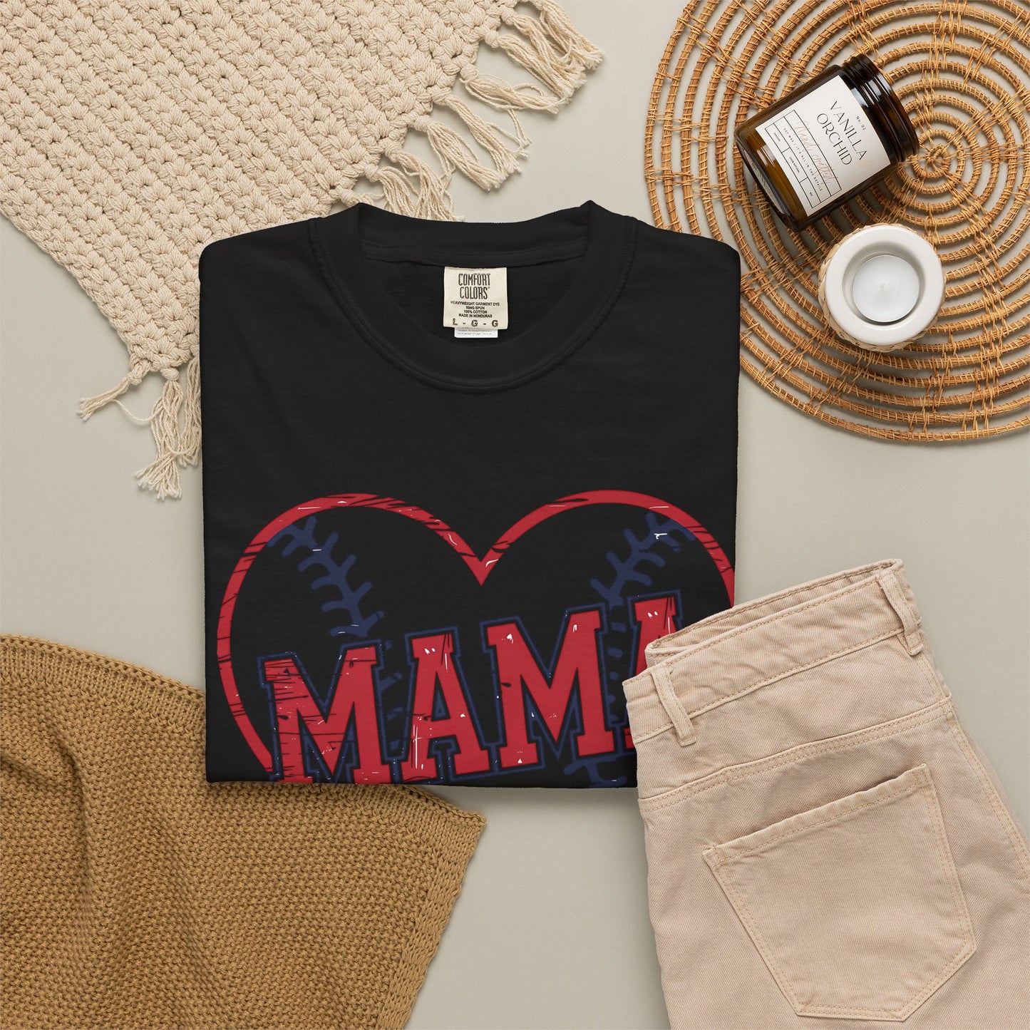 Baseball Mama Shirt | Softball Mom Gift Tee