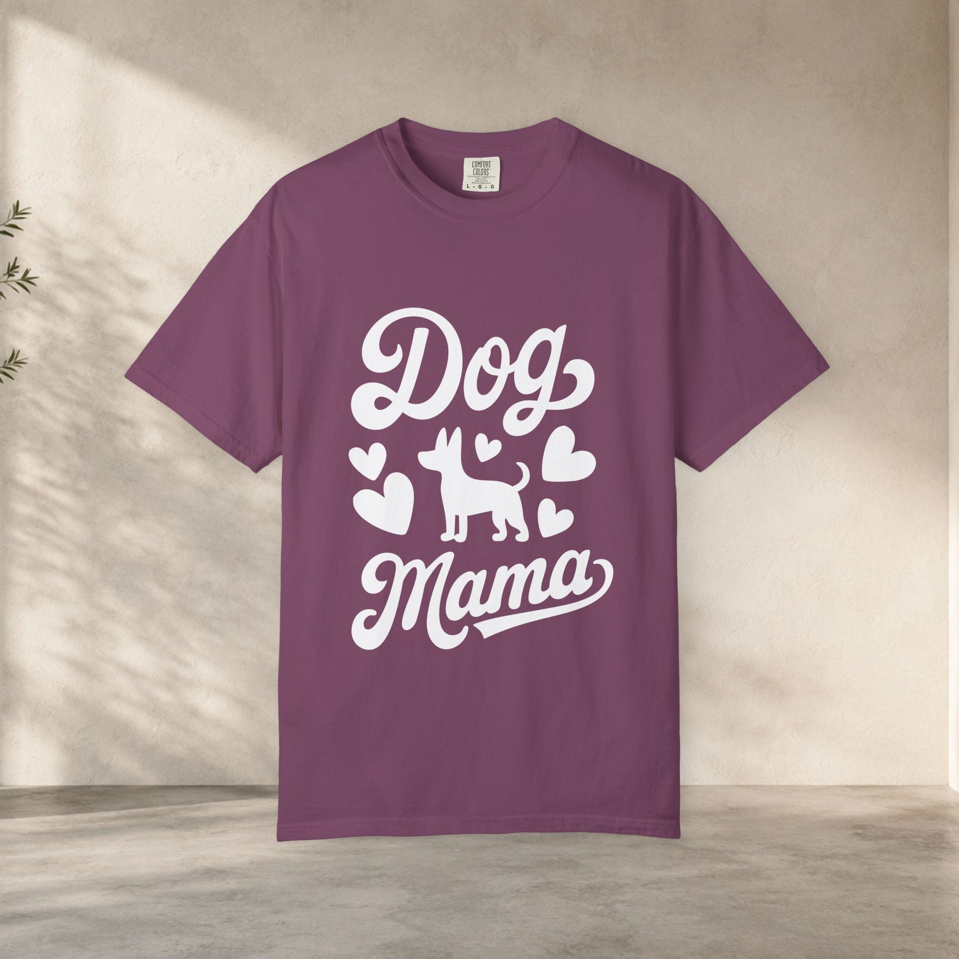 Dog Mama Shirt Comfort Colors 1717, Cute Dog Mom Tee, Pet Lover Gift Shirt, Fur Mama T Shirt, Dog Owner Gift, Puppy Mom