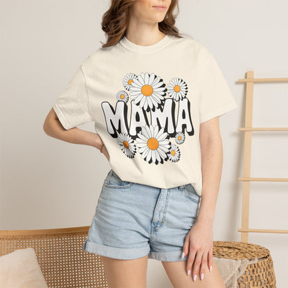 Mama Daisy Flower Shirt | Cute Floral Mom Tee