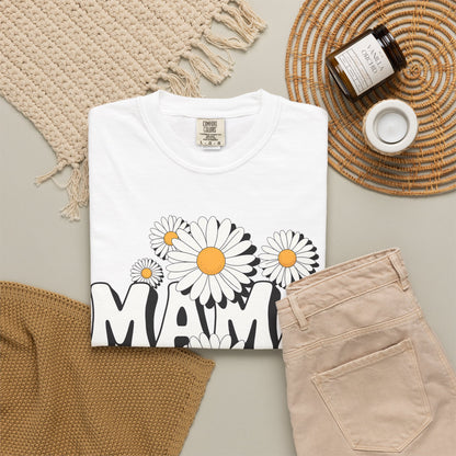 Mama Daisy Flower Shirt | Cute Floral Mom Tee