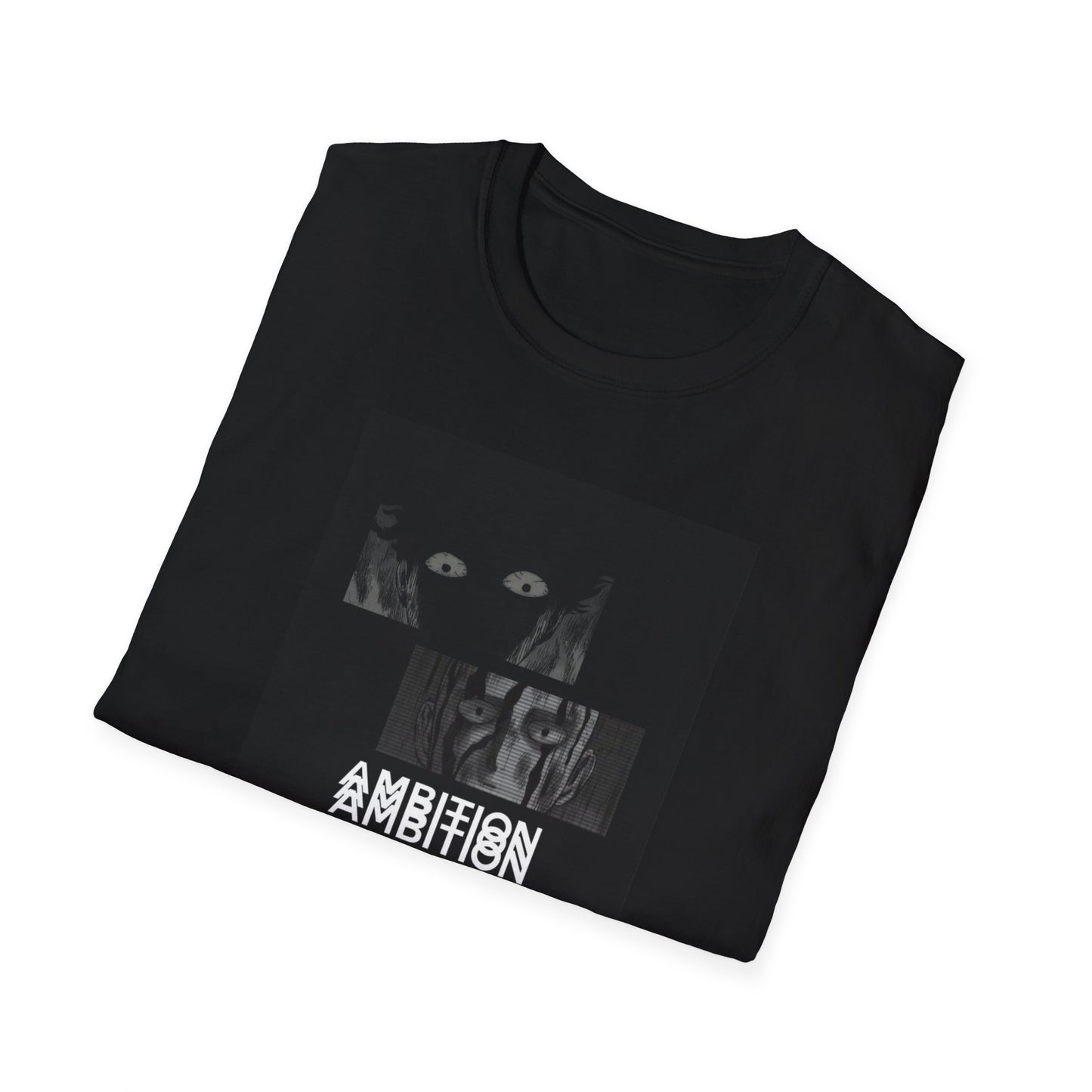 Ambition Anime Shirt Dark Aesthetic Tee Streetwear Anime Shirt Manga Collage Shirt Gym Motivation Shirt Japanese Style Tee