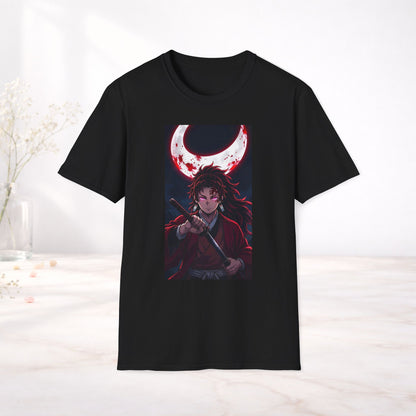 Yoriichi Demon Slayer T Shirt Legendary Sun Breathing Anime Tee Kimetsu No Yaiba Samurai Shirt Anime Fan Gift Japanese Anime Graphic Tee