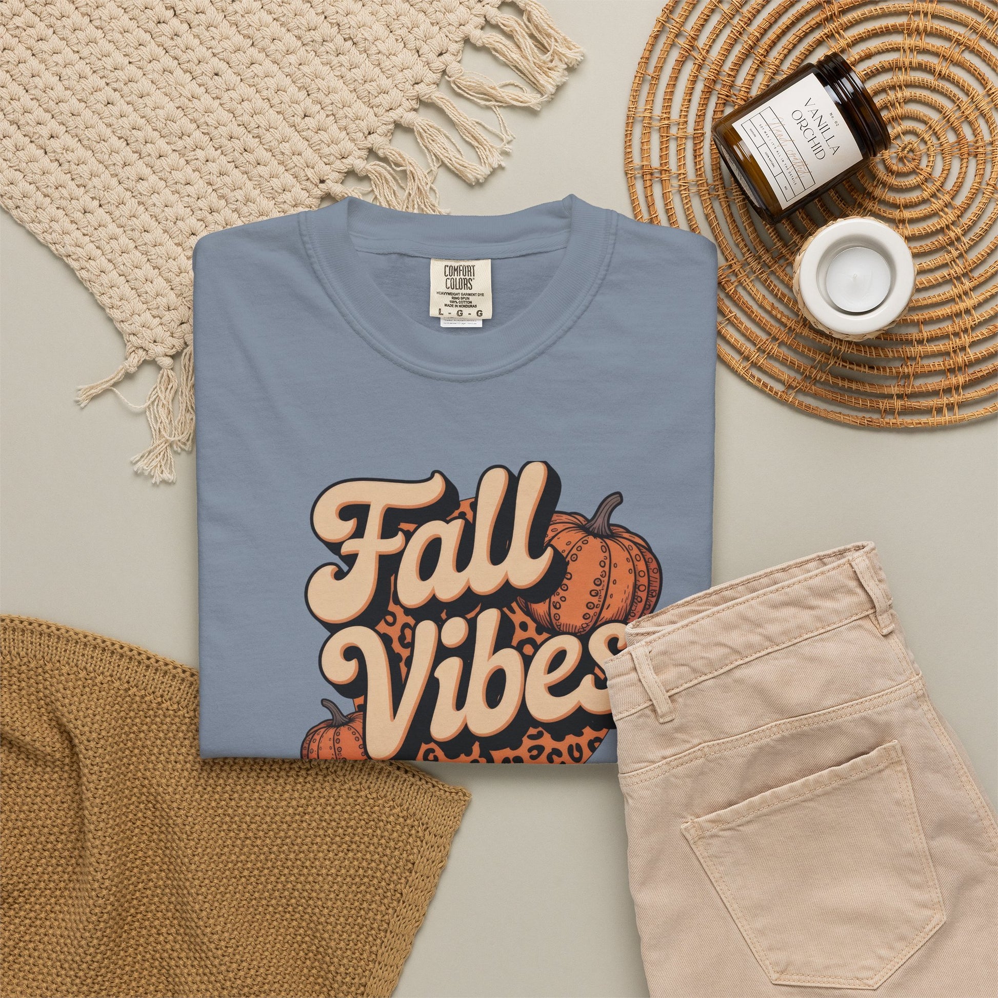 Premium quality Pumpkin Fall Shirt, Autumn Comfort Colors Tee, Cute Fall Season Shirt, Pumpkin Patch Shirt, Thanksgiving