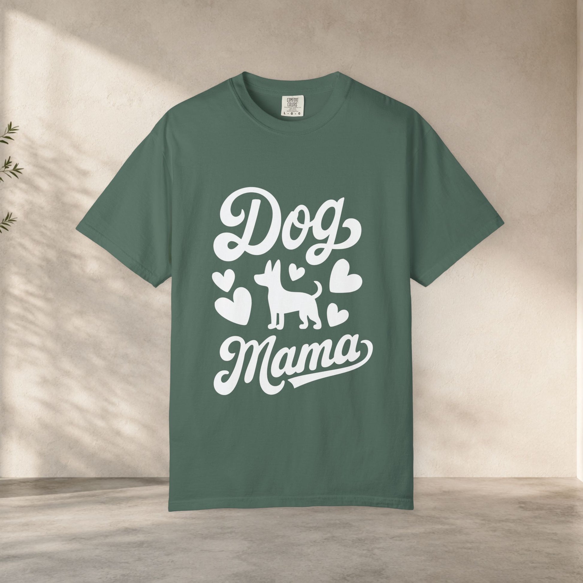 Dog Mama Shirt Comfort Colors 1717, Cute Dog Mom Tee, Pet Lover Gift Shirt, Fur Mama T Shirt, Dog Owner Gift, Puppy Mom